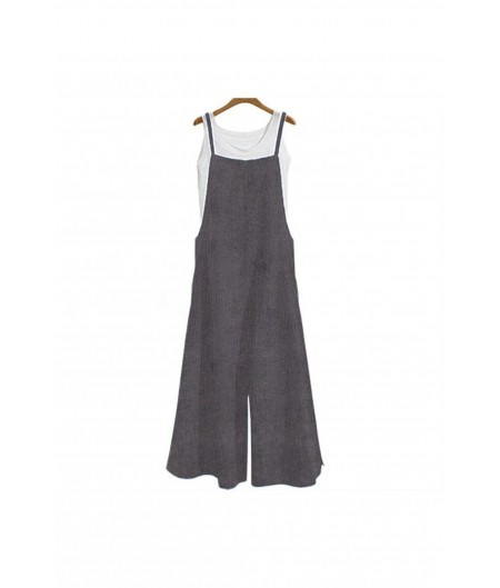 Günlük Askılı Bol Kesim Yazlık Kadın Tulum