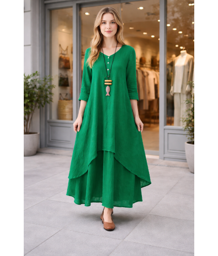 Tasarım Kadın Salaş 2katlı Elbise