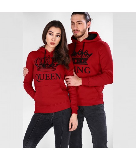 Kışlık Günlük Kapüşonlu Erkek Sweatshirt