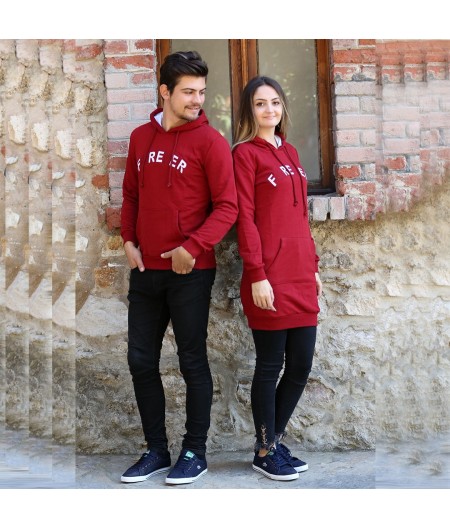 Kışlık Günlük Kapüşonlu Erkek Sweatshirt Kışlık Günlük Kapüşonlu Erkek Sweatshirt